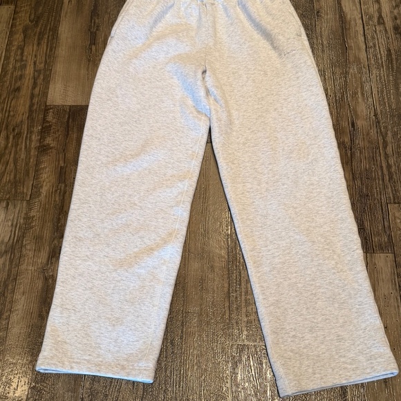 SKIMS, Limited Edition Cotton Fleece Classic Straight leg, Small, Oatmeal - Picture 11 of 12